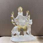 Durga on Tiger - Resin Ornament