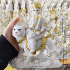 Durga on Tiger - Resin Ornament