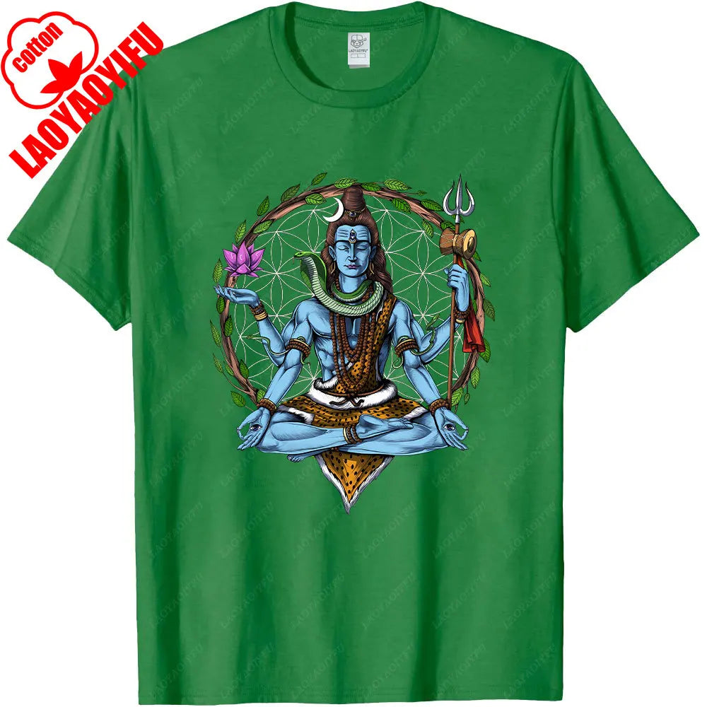 Shiva Cotton T-Shirt (Harajuku Edition)