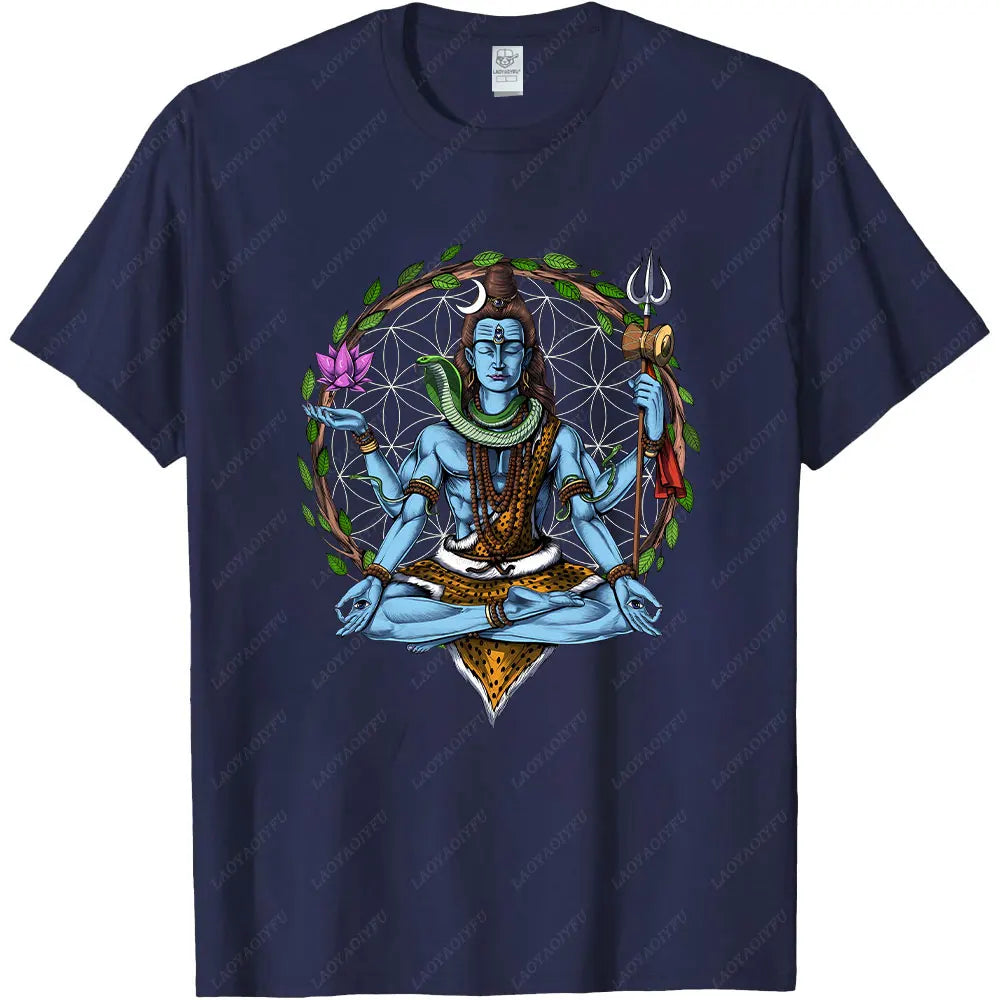 Shiva Cotton T-Shirt (Harajuku Edition)