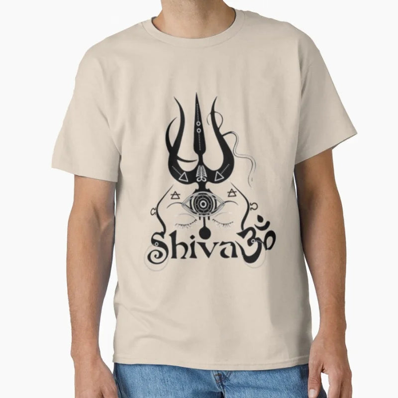 Lord Shiva Vintage Print T-Shirt