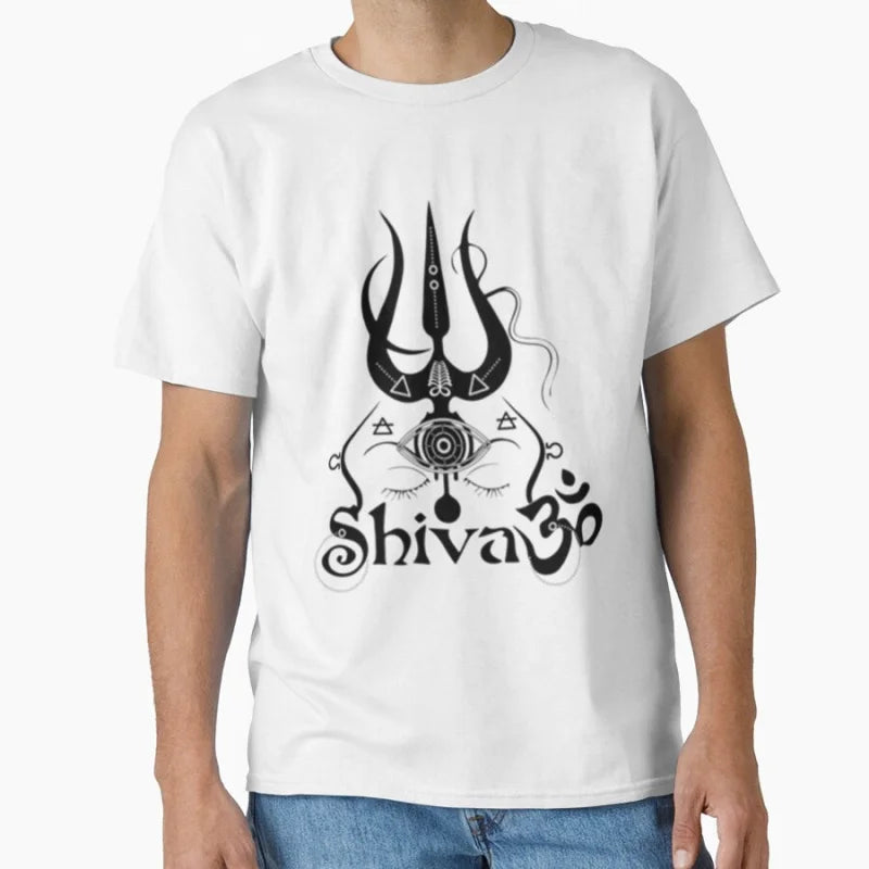 Lord Shiva Vintage Print T-Shirt