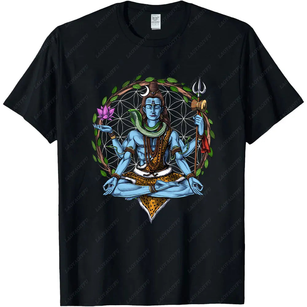 Shiva Cotton T-Shirt (Harajuku Edition)