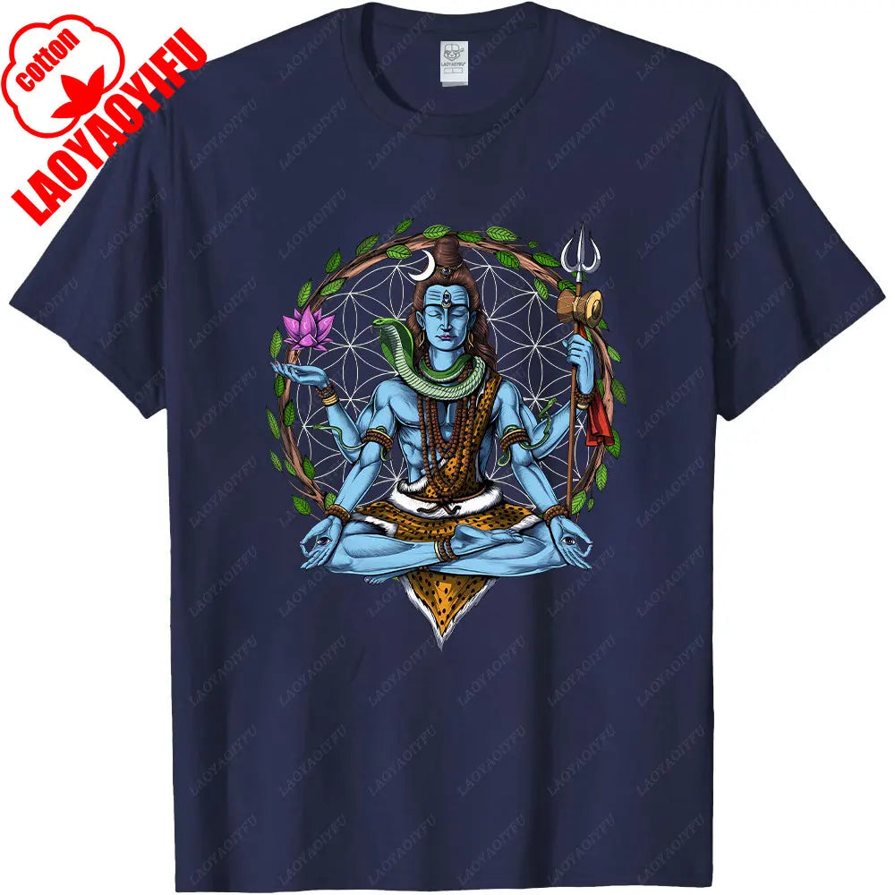 Shiva Cotton T-Shirt (Harajuku Edition)