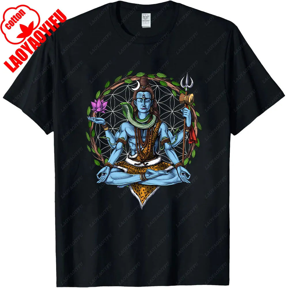 Shiva Cotton T-Shirt (Harajuku Edition)