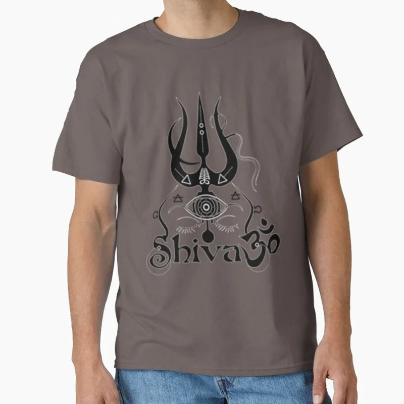 Lord Shiva Vintage Print T-Shirt
