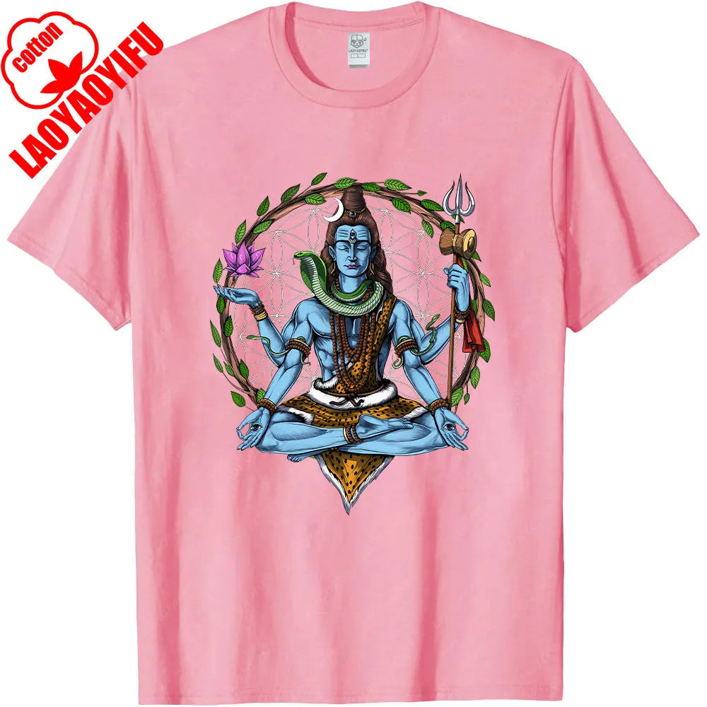 Shiva Cotton T-Shirt (Harajuku Edition)