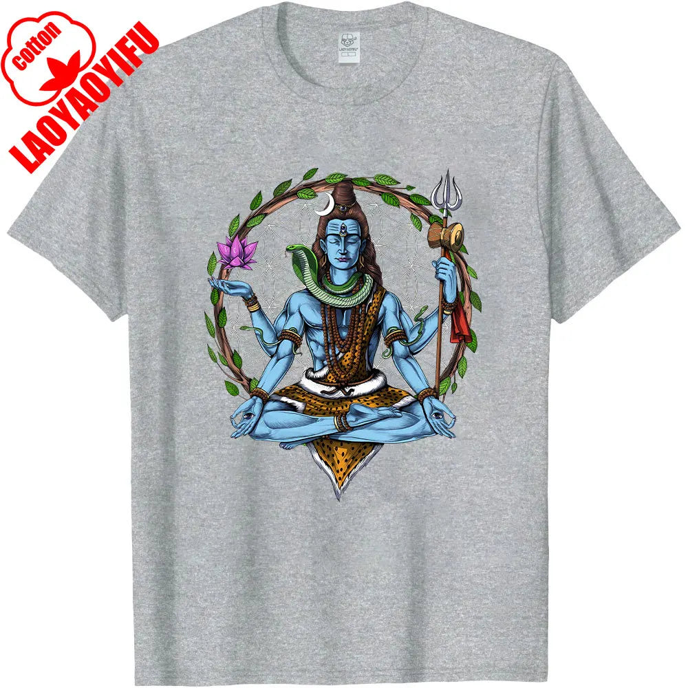 Shiva Cotton T-Shirt (Harajuku Edition)